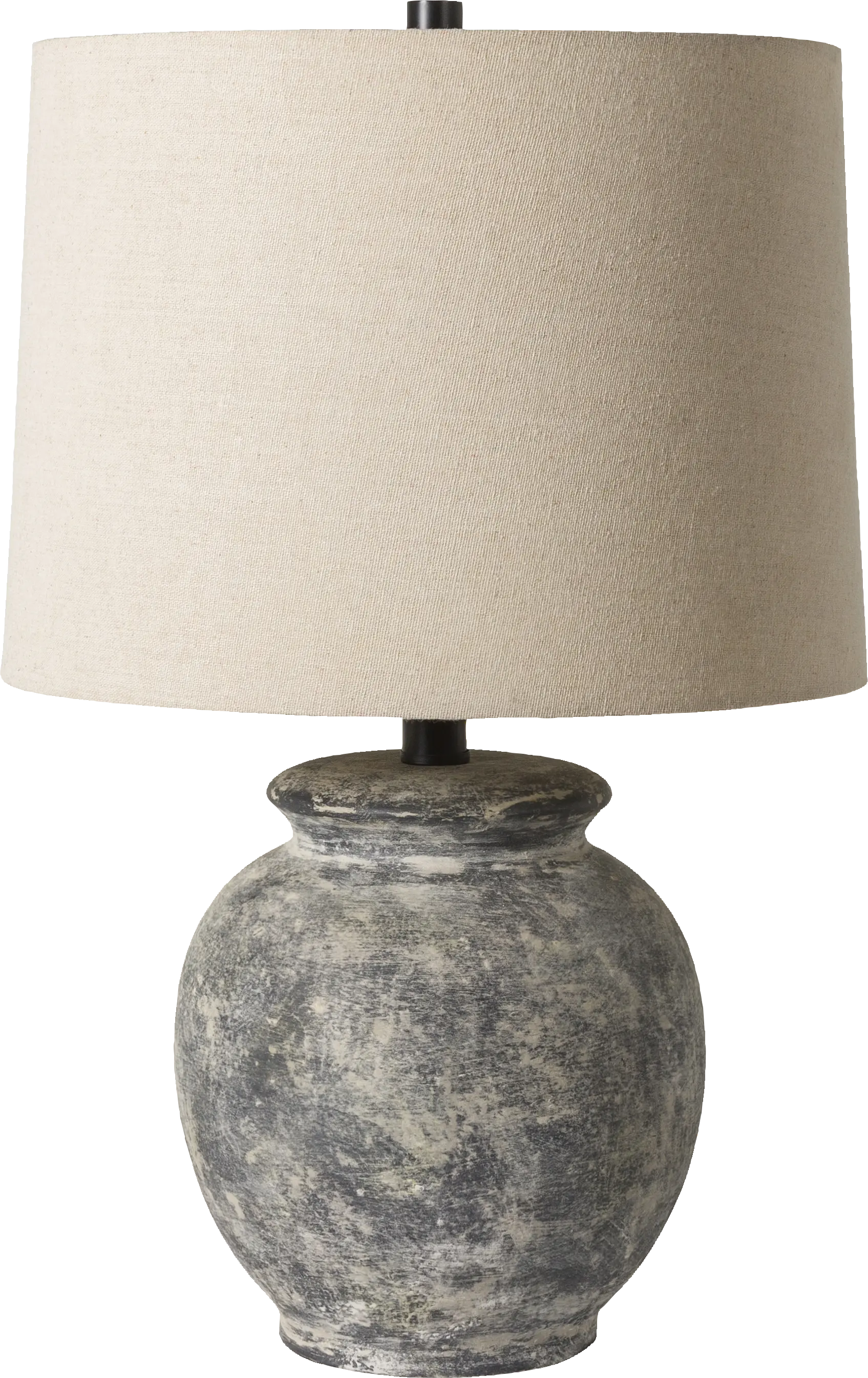 Zinna Cay Gray Lamp