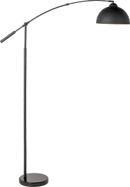 Scibilia Moor Black Floor Lamp