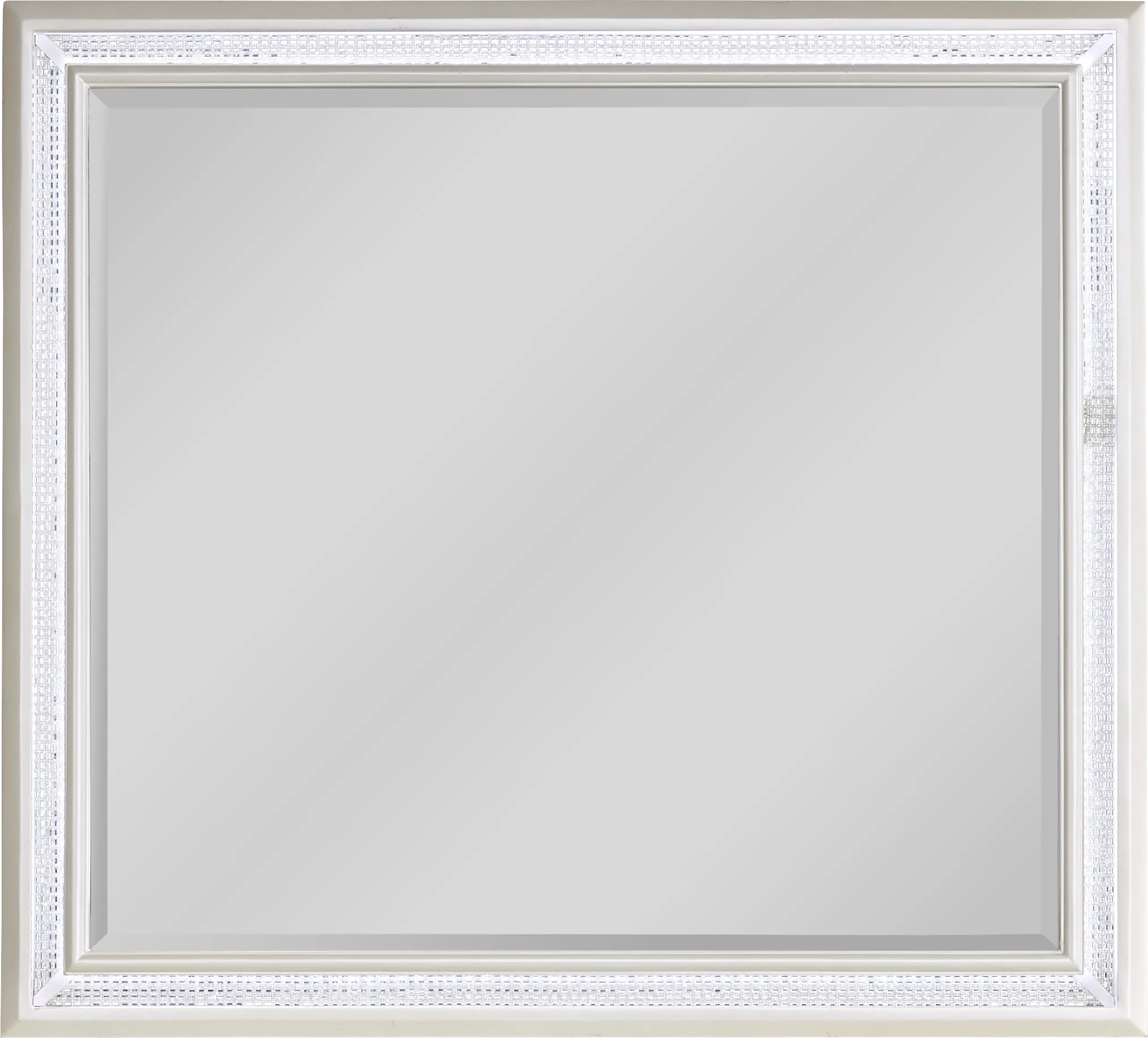 Avery White Mirror - Thumbnail - Image 1