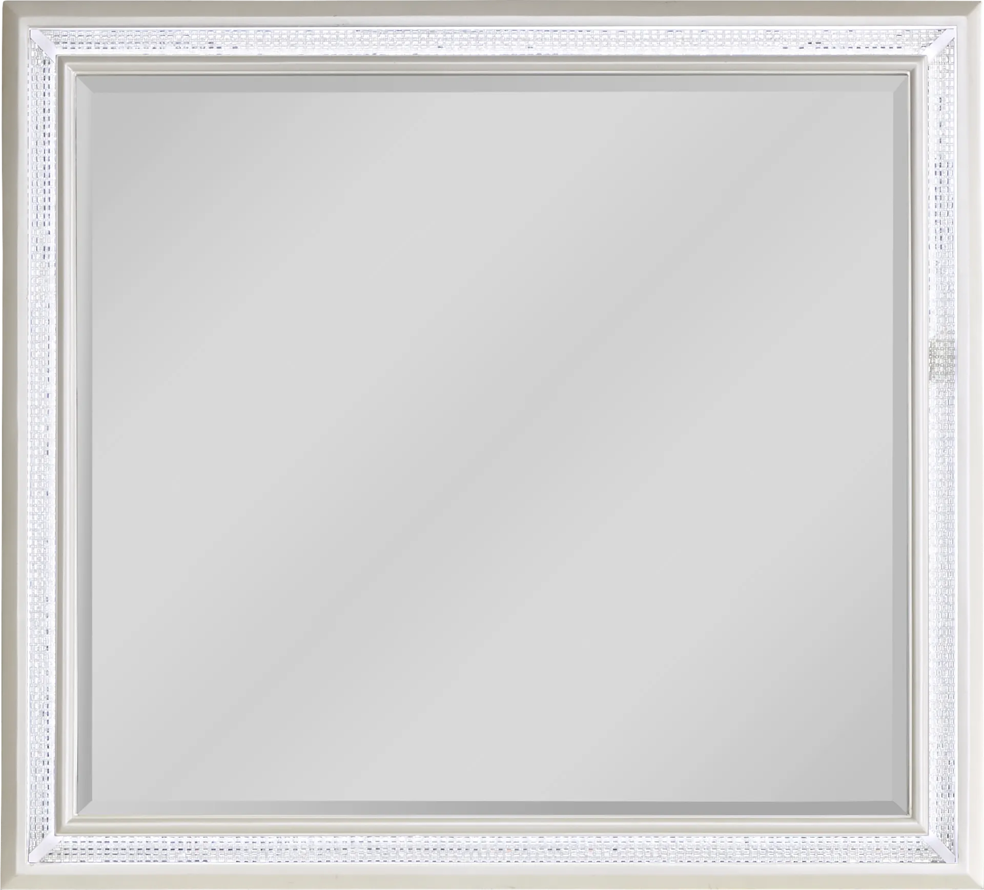 Avery White Mirror - Image 1