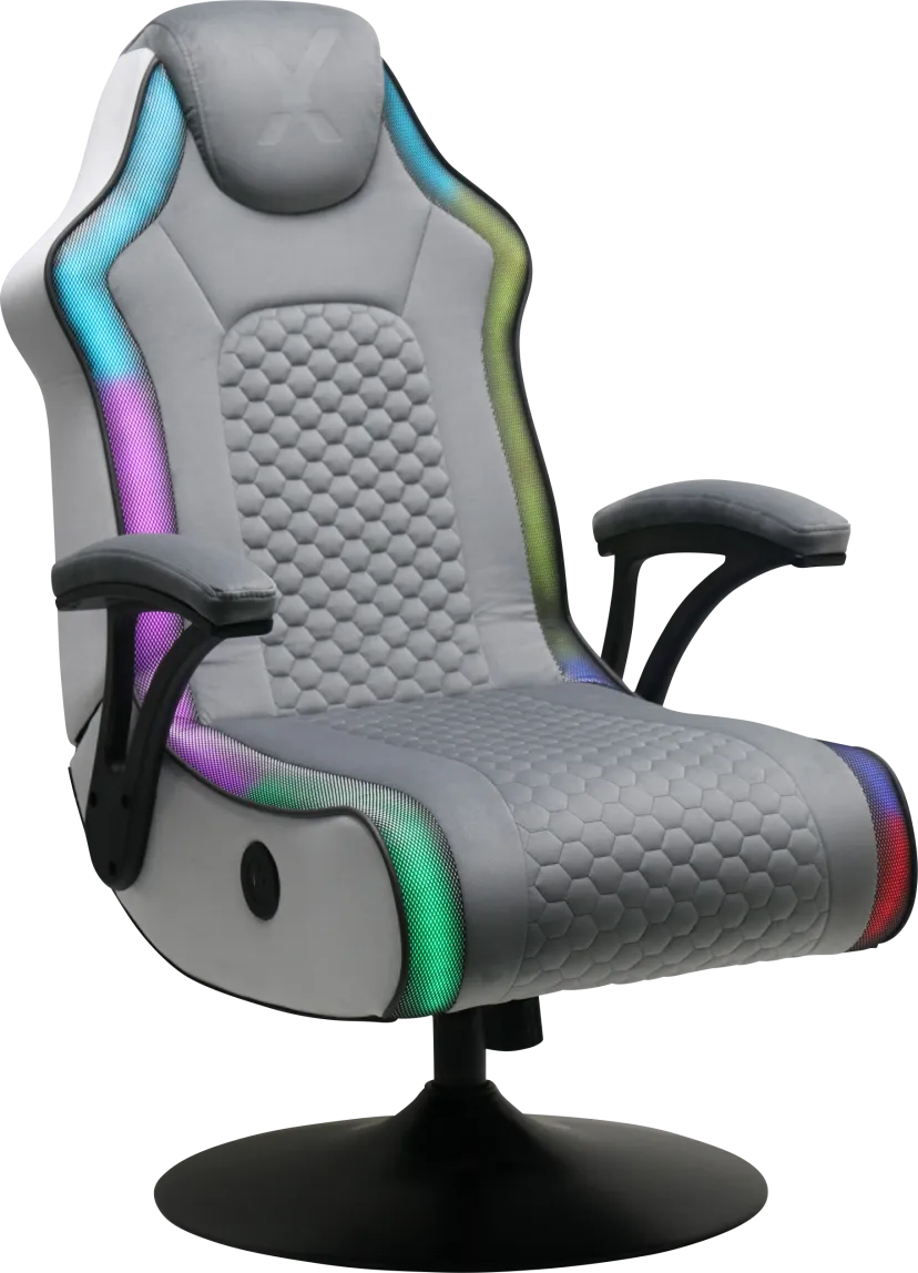 Kids Hi Score XP Gray Gaming Chair