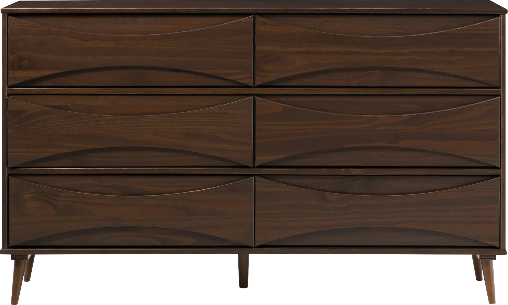 Grevilla Walnut Dresser - Thumbnail - Image 1