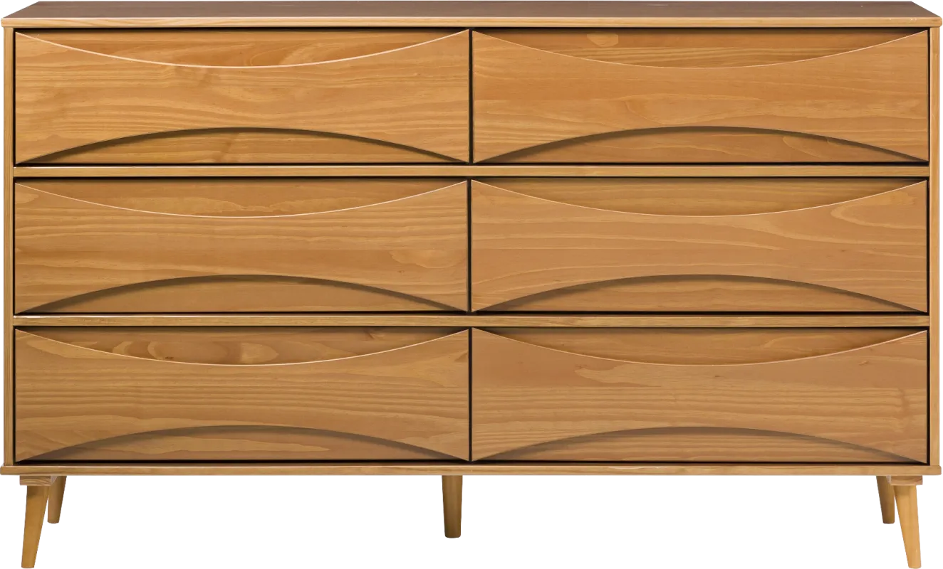 Grevilla Caramel Dresser