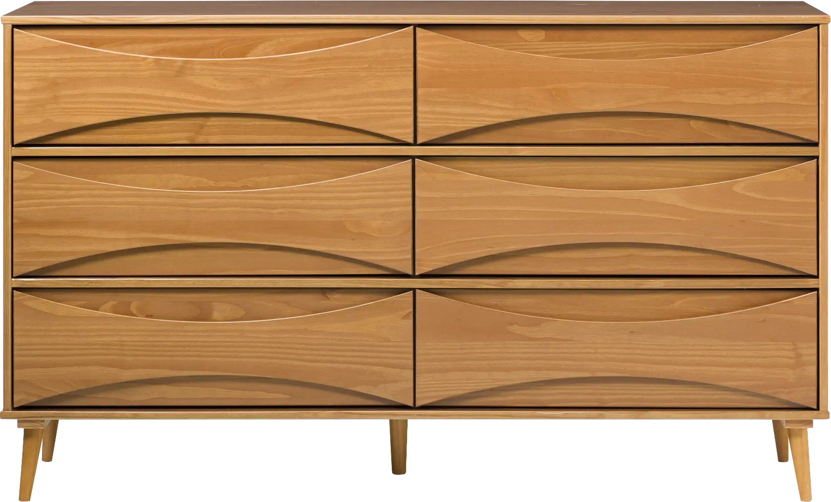 Grevilla Caramel Dresser