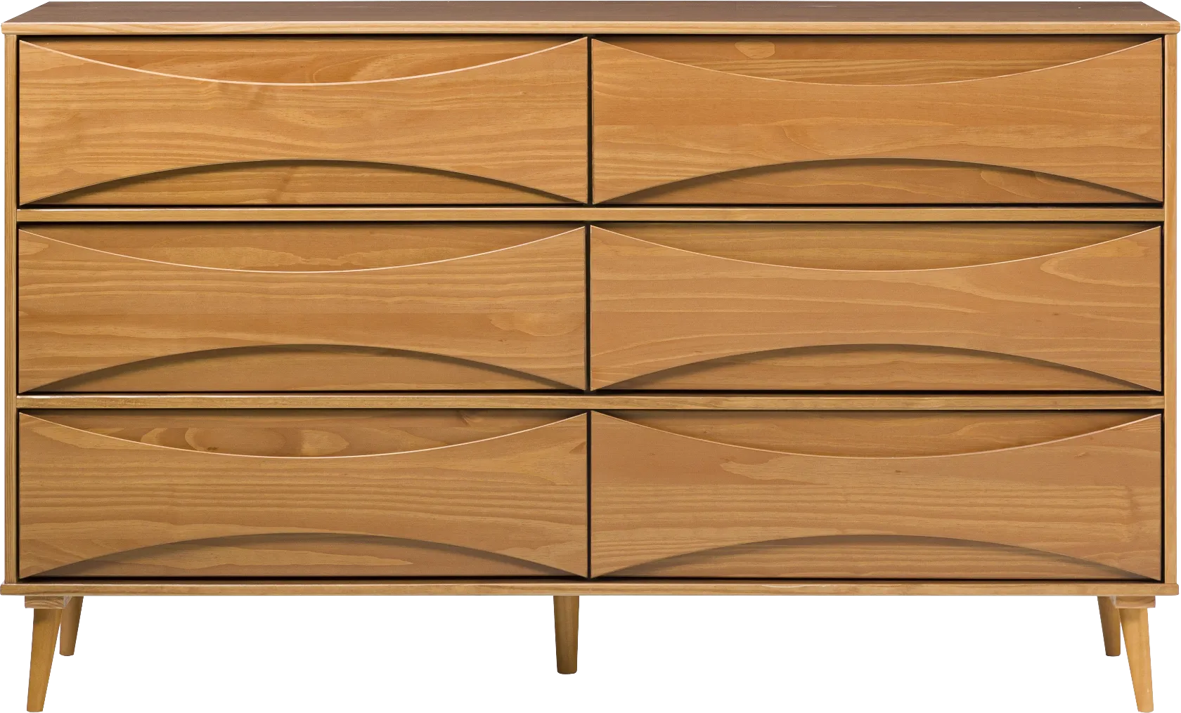 Grevilla Caramel Dresser - Image 1