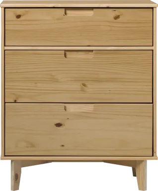 Namora Natural 3 Drawer Dresser