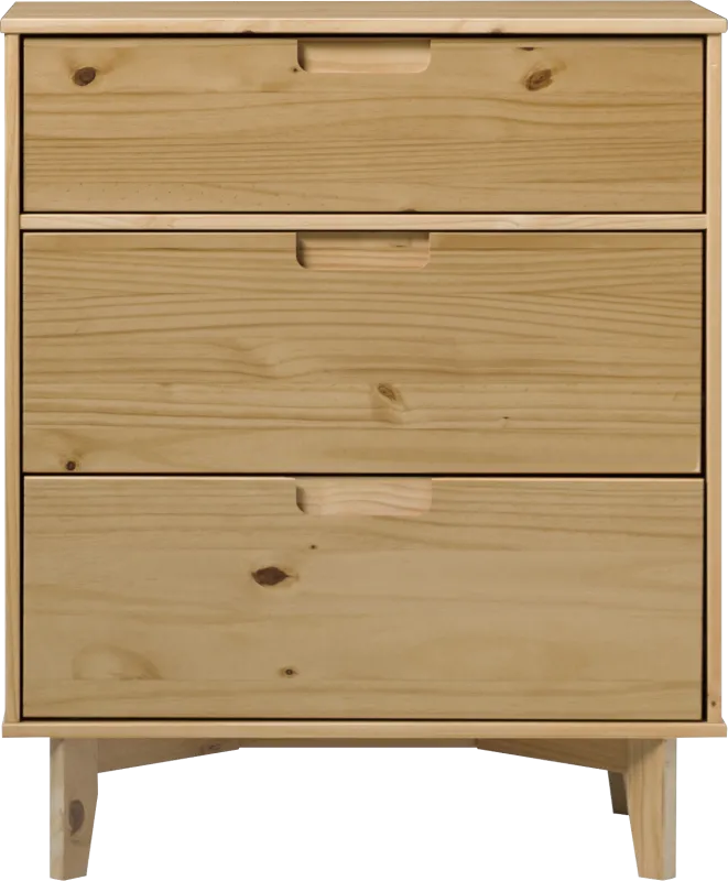 Namora Natural 3 Drawer Dresser