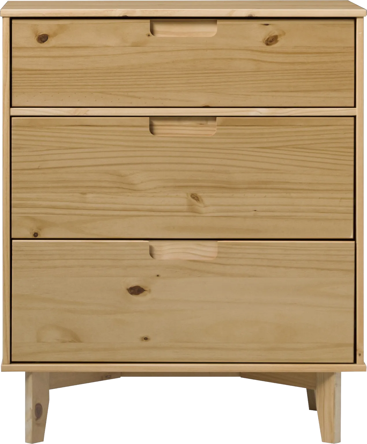 Namora Natural 3 Drawer Dresser - Image 1