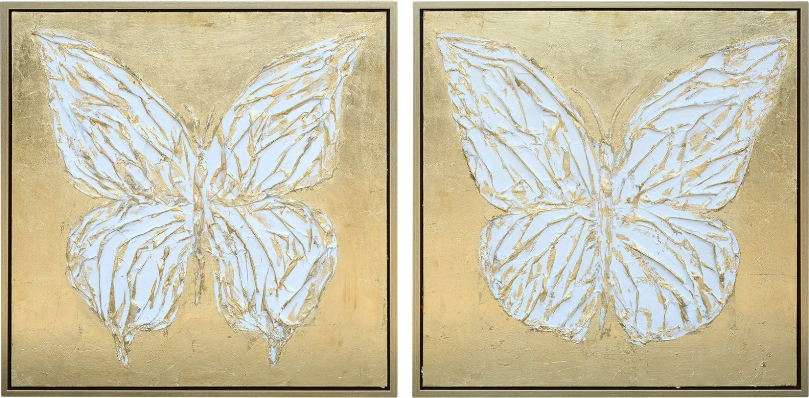 Lannahan Gold Artwork, Set of 2