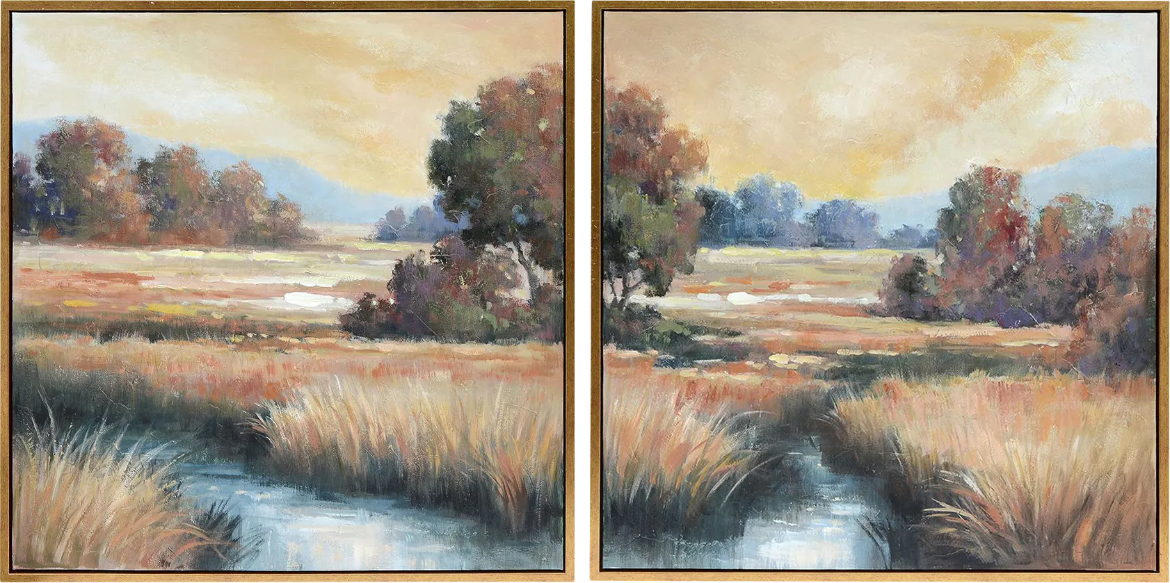 Paoletti Brown Artwork, Set of 2 - Image 1