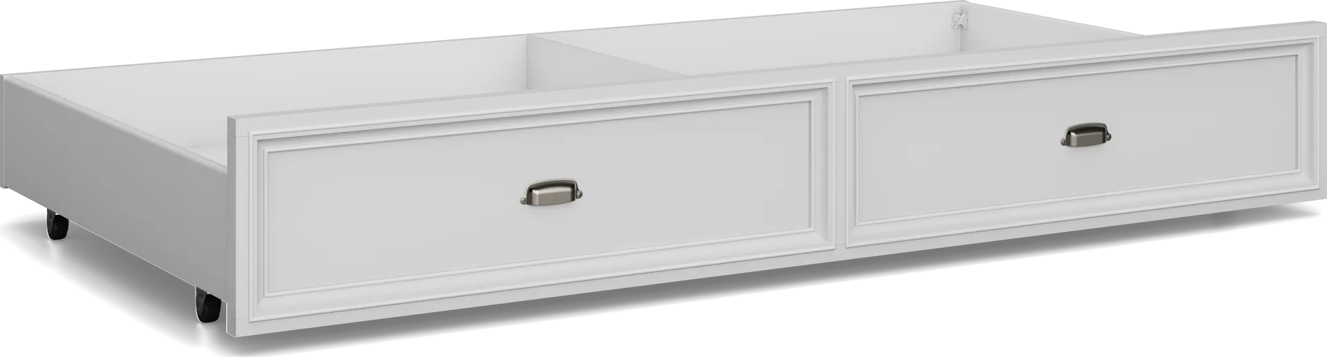 Hilton Head Kids White Twin Storage Trundle - Image 1