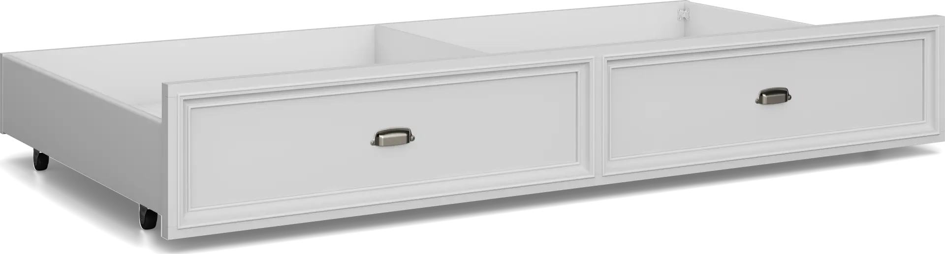 Hilton Head Kids White Twin Storage Trundle