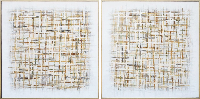 Pecota Gold Artwork, Set of 2