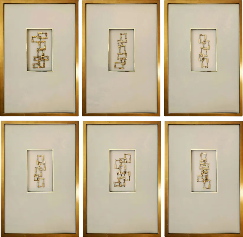 Yourdon Natural Artwork, Set of 6