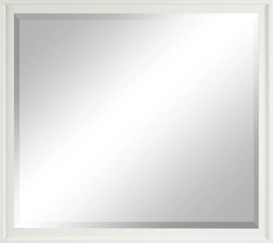 Belcourt White Mirror