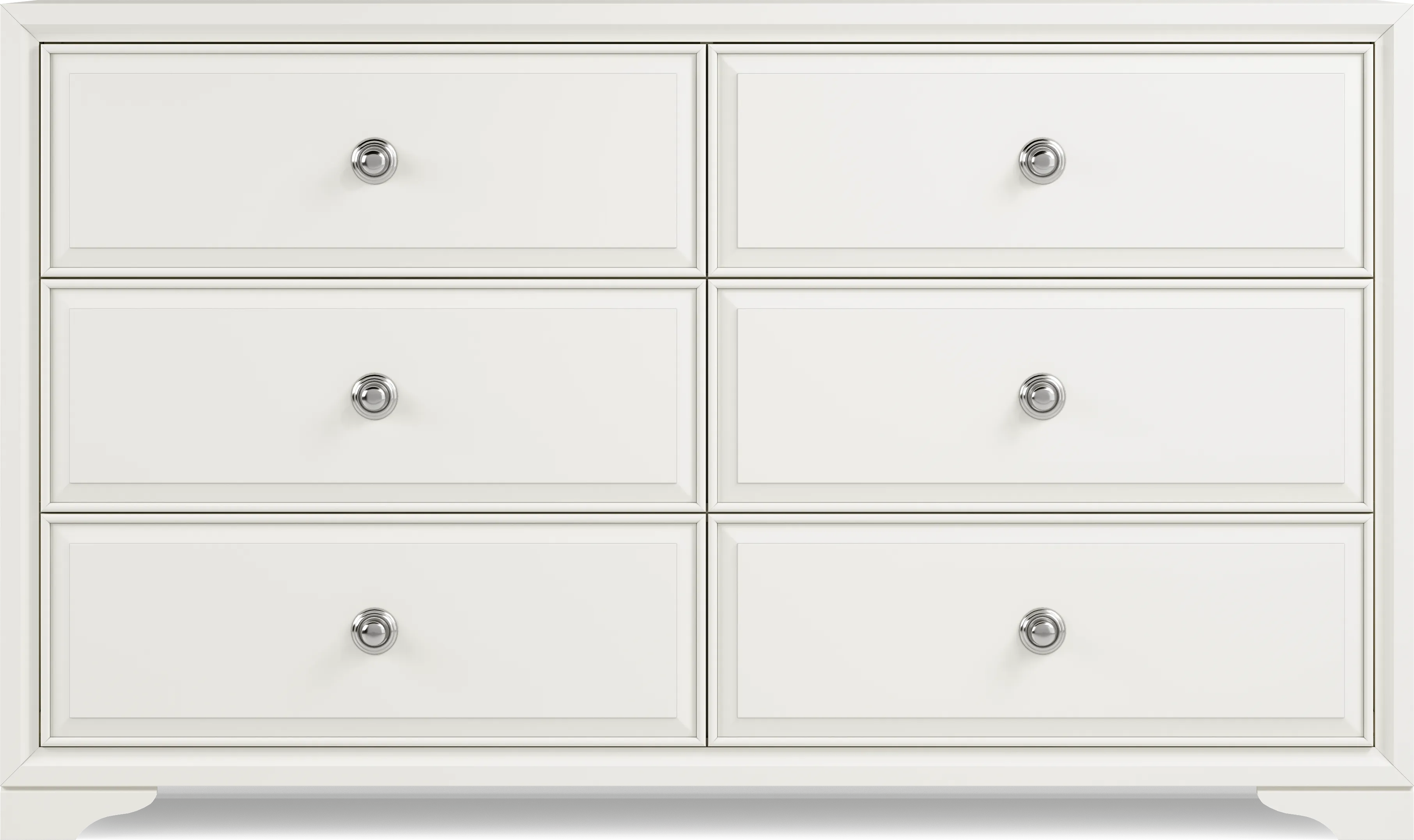 Belcourt White 5 Pc Queen Panel Bedroom - Thumbnail - Image 7