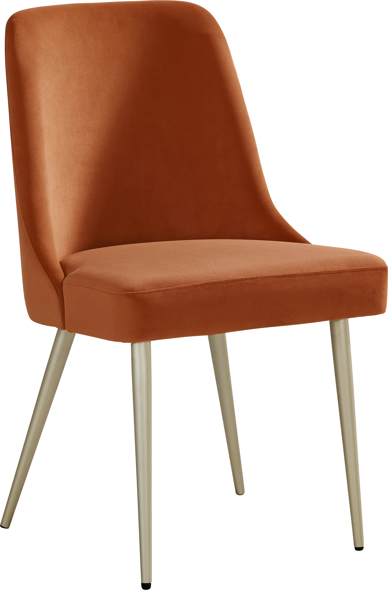 Eris Black 5 Pc Dining Room with Orange Chairs - Thumbnail - Image 3