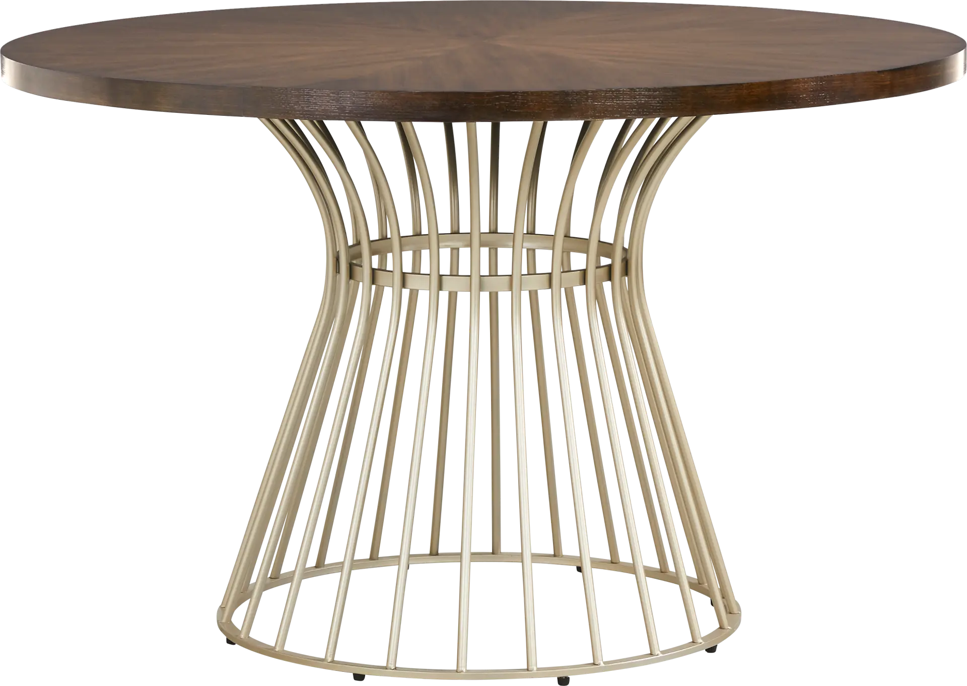 Calisi Brown Round Dining Table