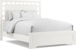 3 pc queen lattice bed