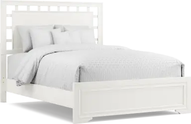 3 pc queen lattice bed