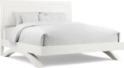 3 pc king upholstered arch bed
