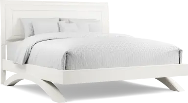 3 pc king upholstered arch bed