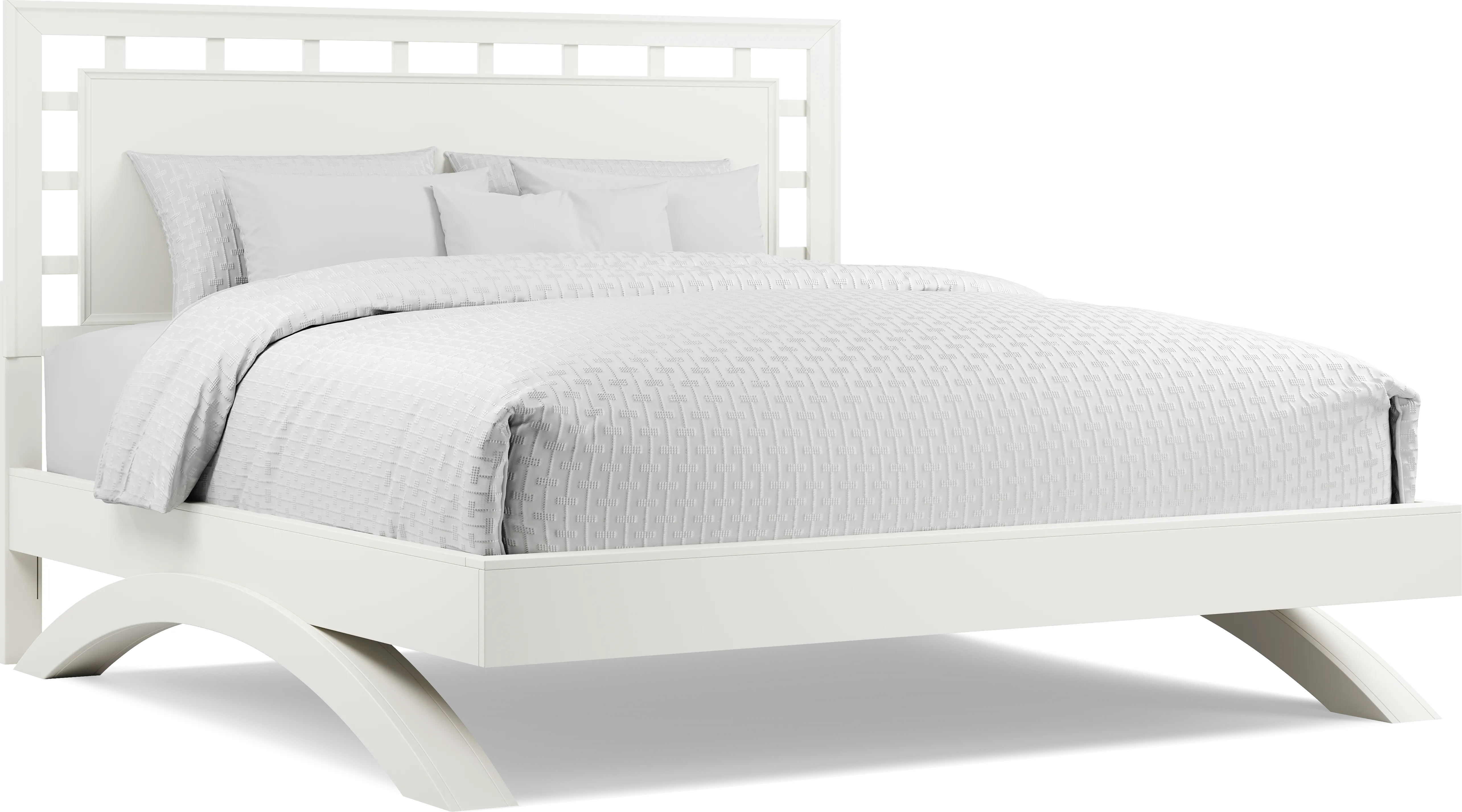 Belcourt White 5 Pc Queen Bedroom - Thumbnail - Image 2