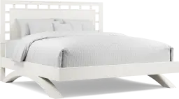 3 pc king lattice arch bed
