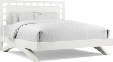 3 pc king lattice arch bed