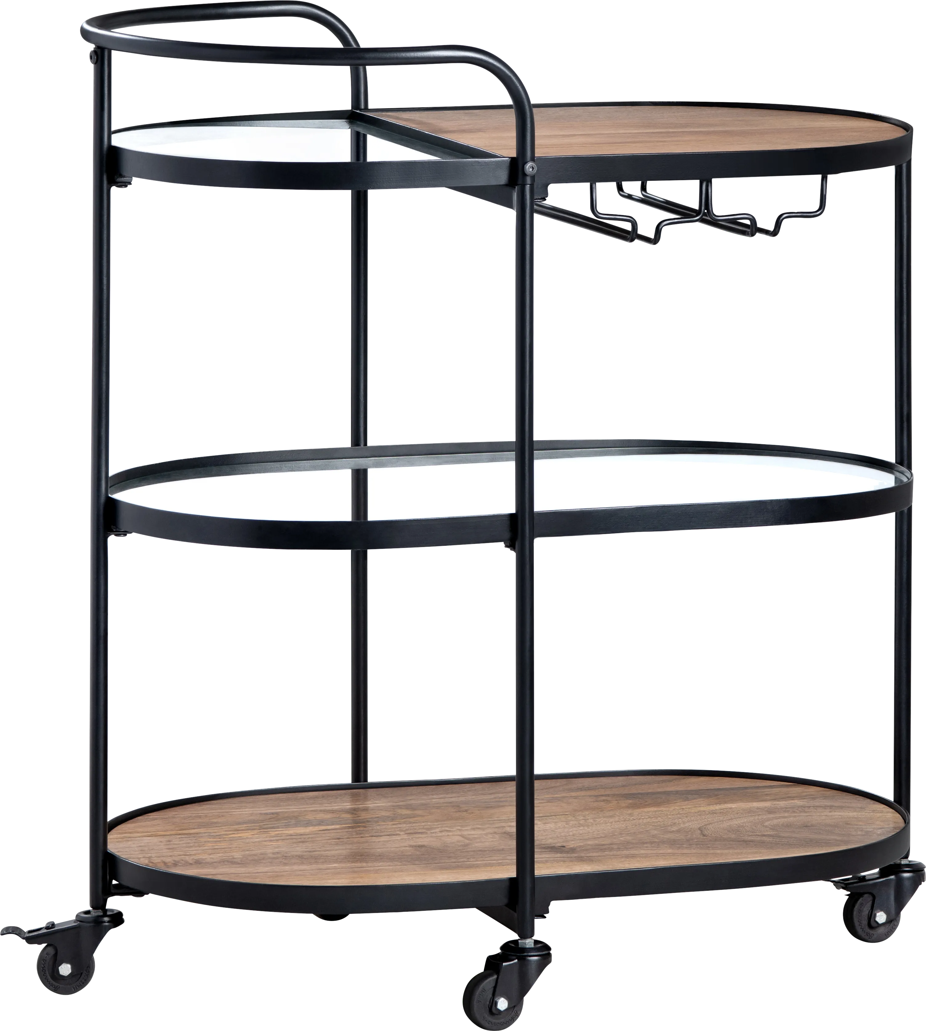 Goltra Black Bar Cart - Thumbnail - Image 1