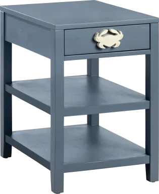Kamph Dark Blue End Table