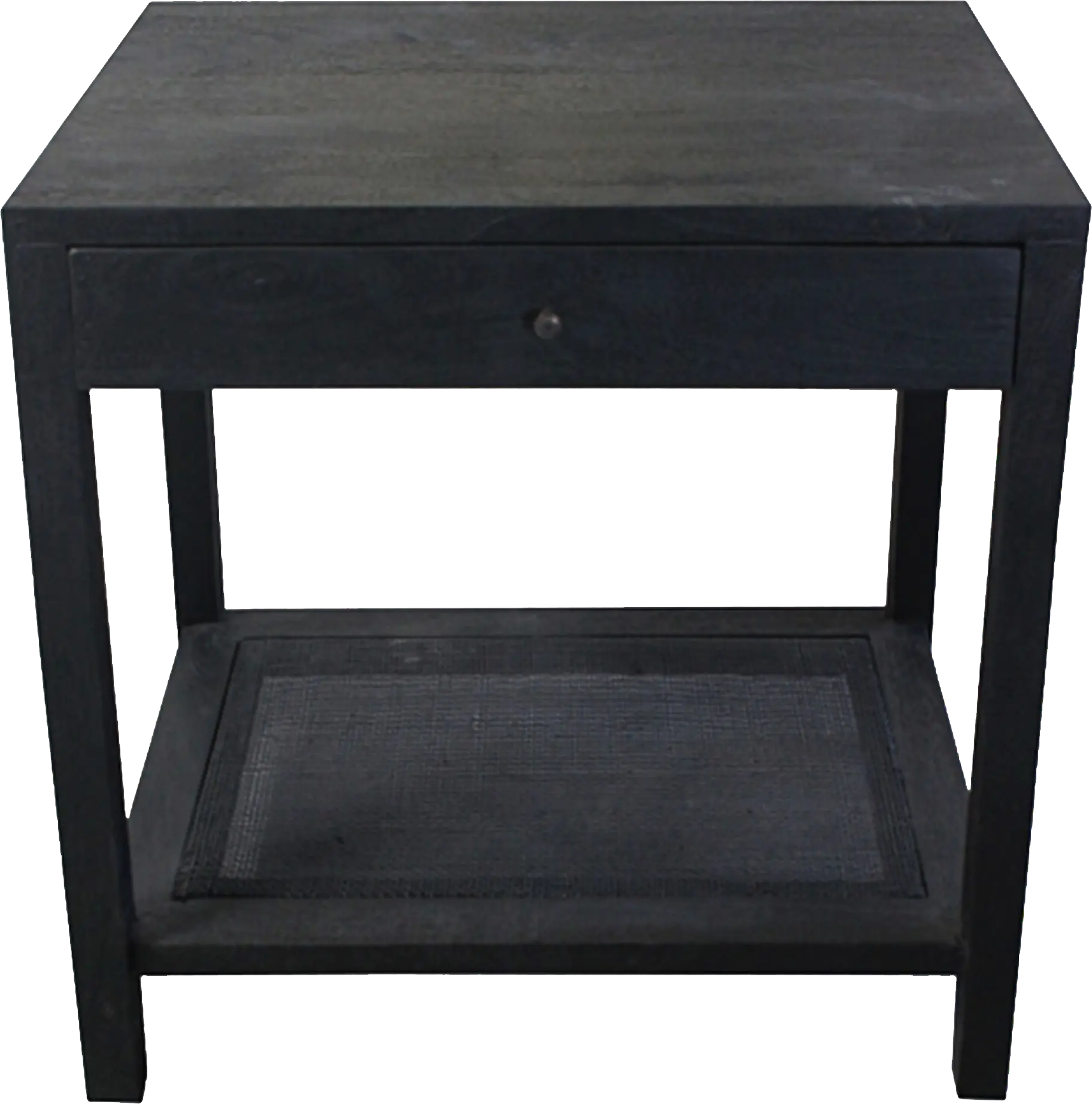 Luckiamute Black End Table