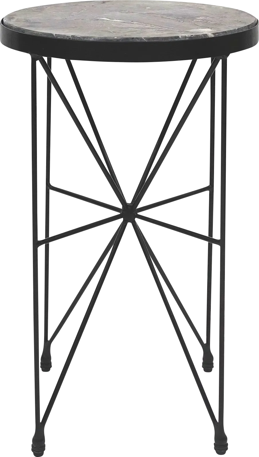 Alberello Gray End Table - Image 1