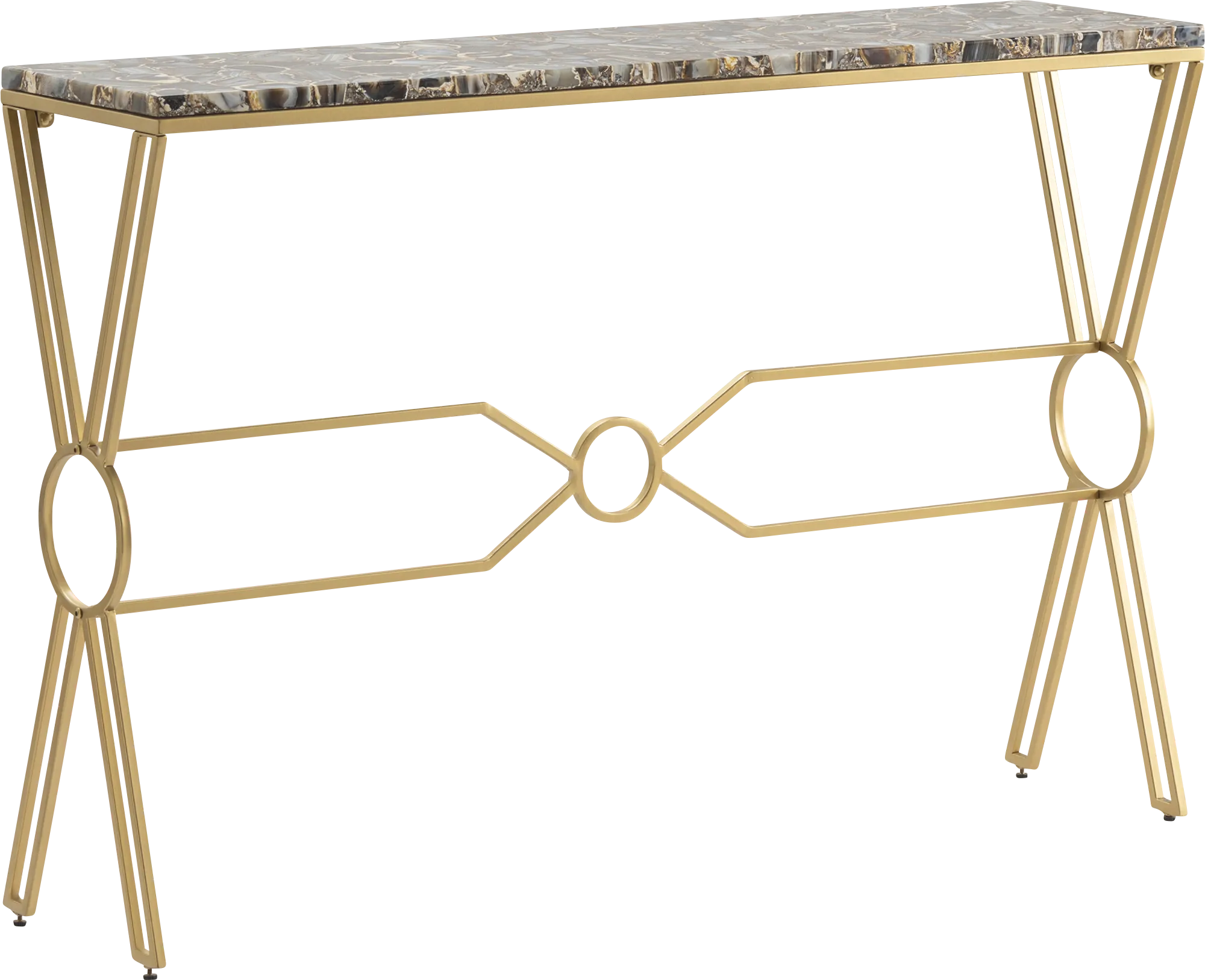 Siuslaw Blue Sofa Table - Thumbnail - Image 1