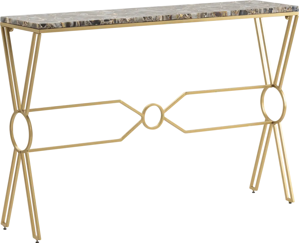 Siuslaw Blue Sofa Table