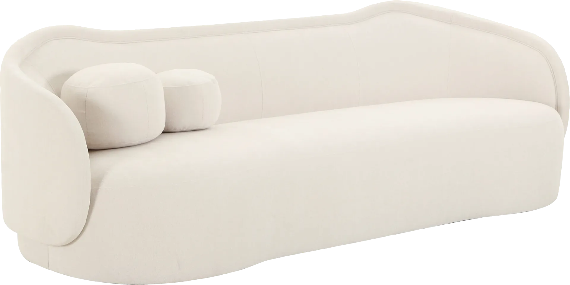 Bialystoker Cream Sofa - Image 1