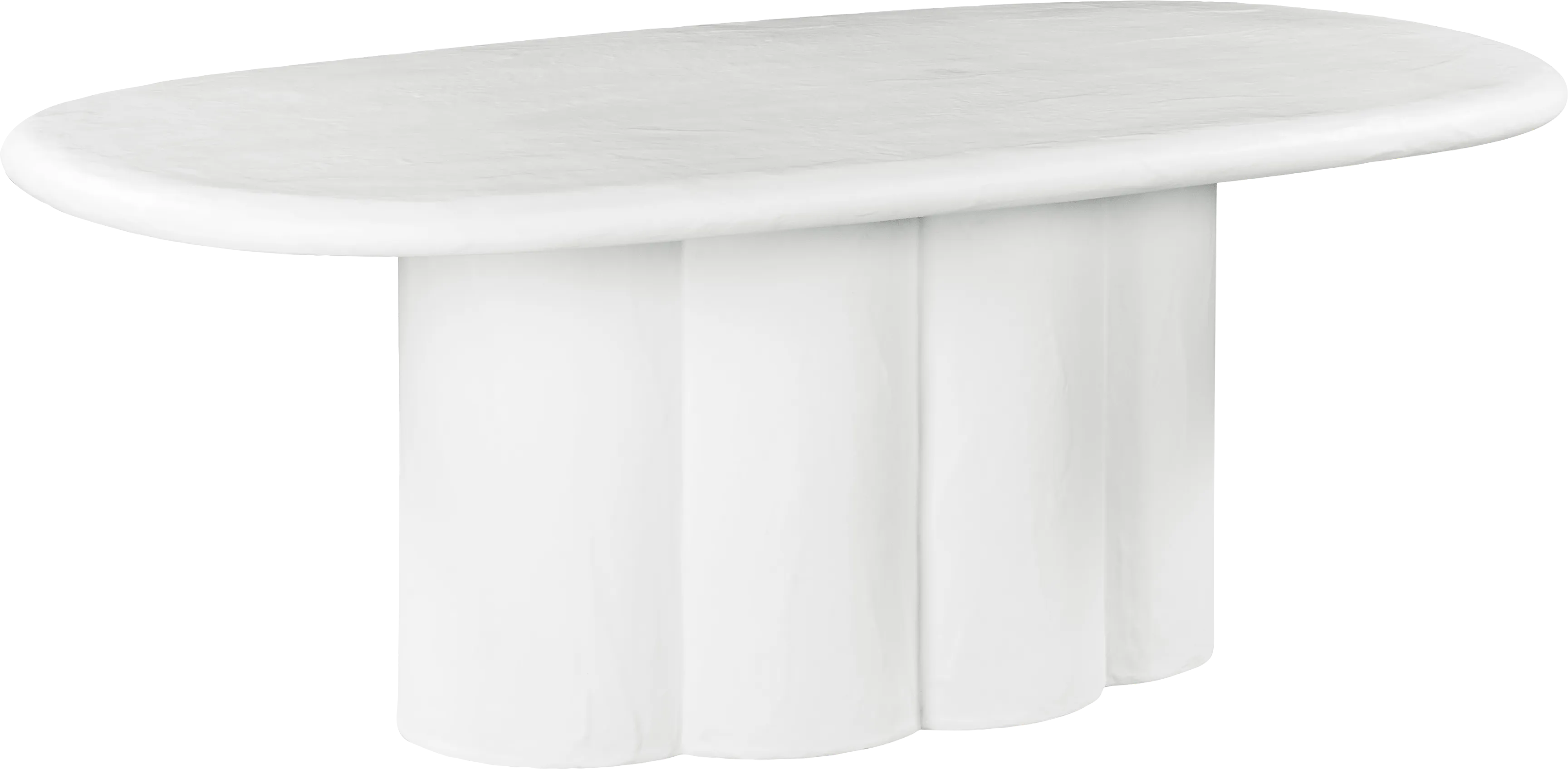 Szold White Dining Table - Thumbnail - Image 1