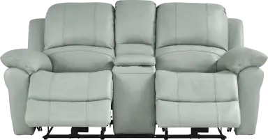 power reclining console loveseat