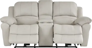 power reclining console loveseat
