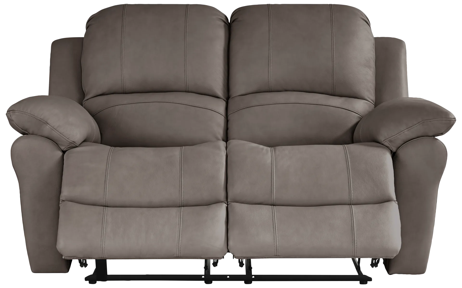 gray reclining loveseat