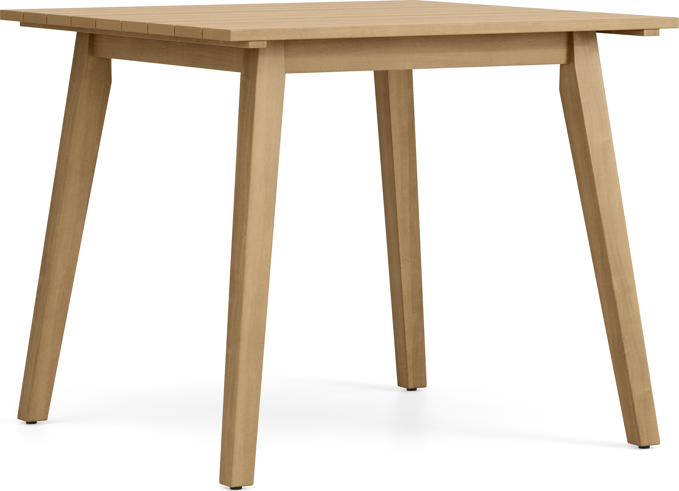 Tessere Natural Square Outdoor Dining Table - Thumbnail - Image 1