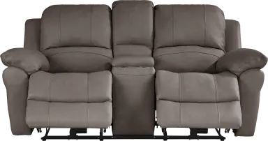 power reclining console loveseat