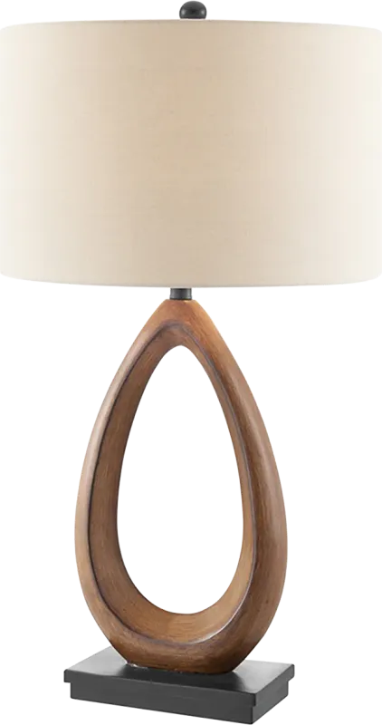 Ardwick Alley Brown Lamp