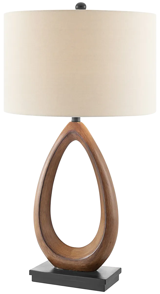 brown lamp