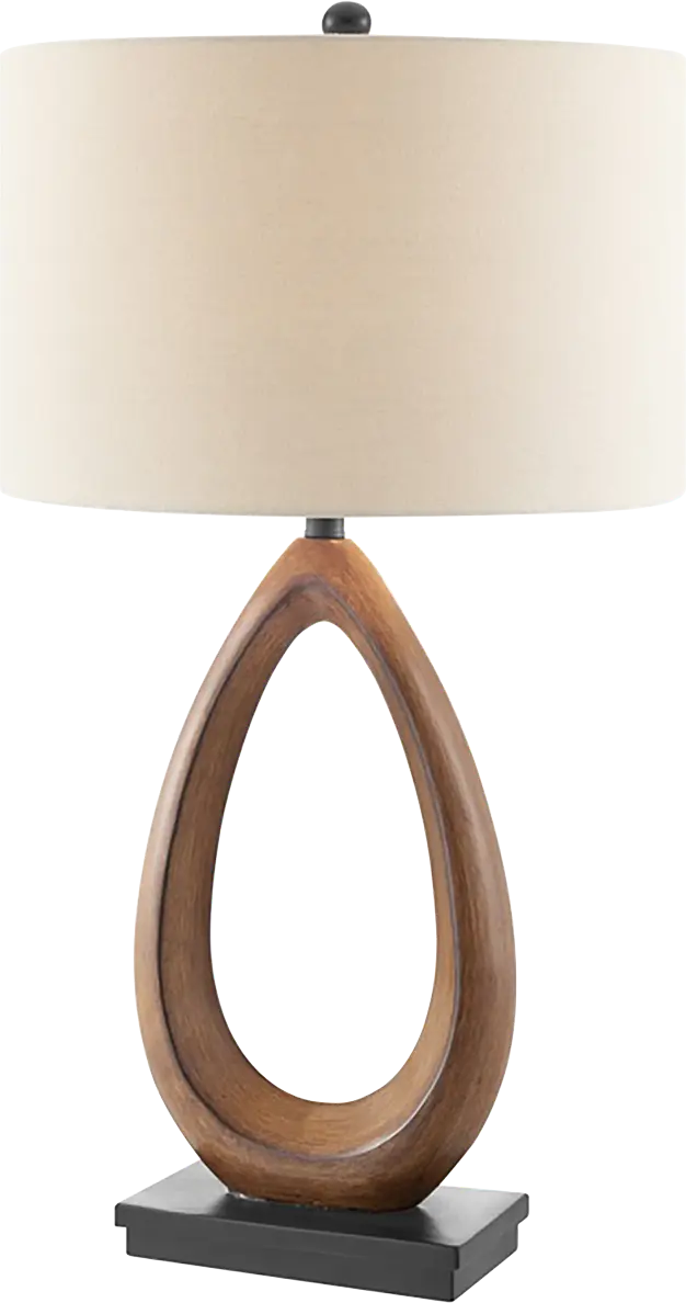 Ardwick Alley Brown Lamp