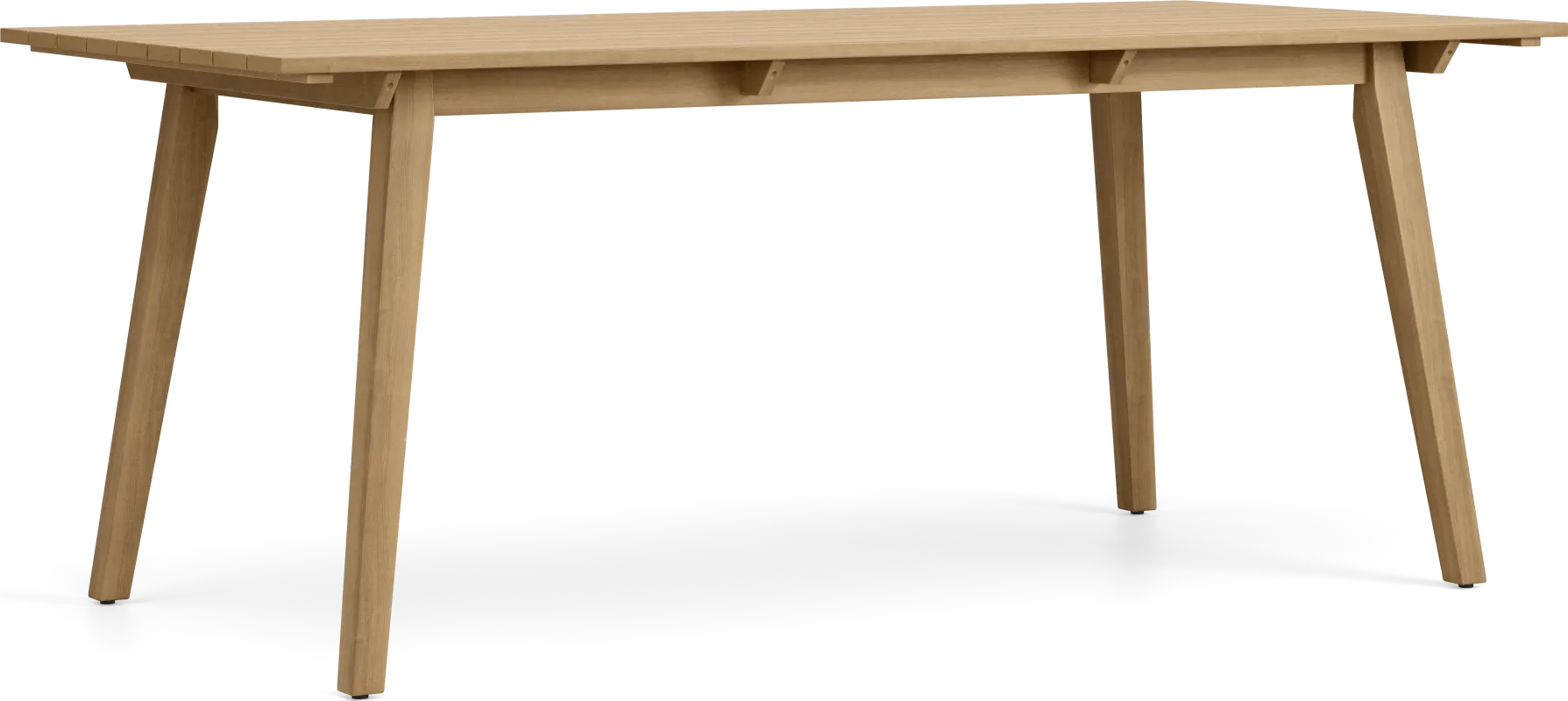 Tessere Natural Rectangle Outdoor Dining Table