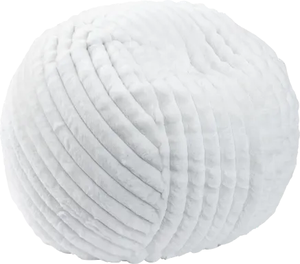 Kids Cushy Cloud Ivory Bean Bag Chair