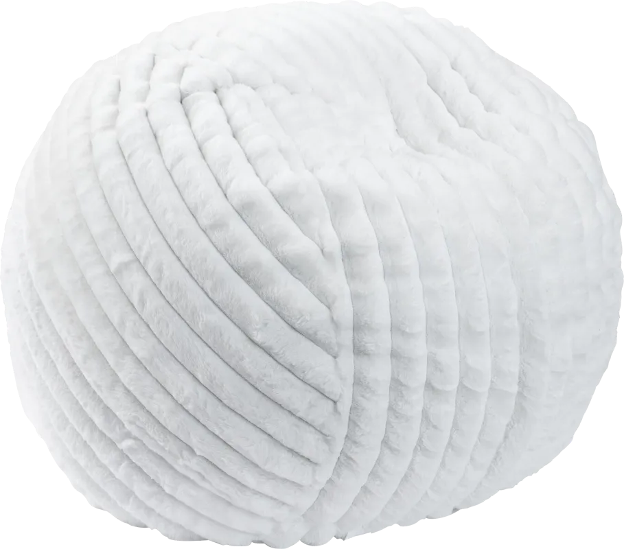 Kids Cushy Cloud Ivory Bean Bag Chair