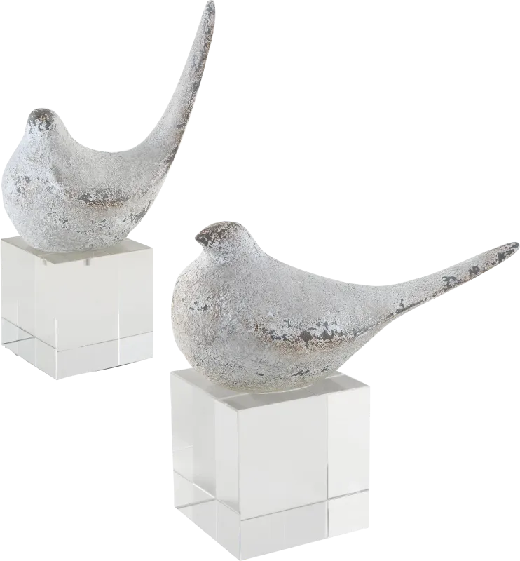 Joshi Nickel Sculptures, Set of 2