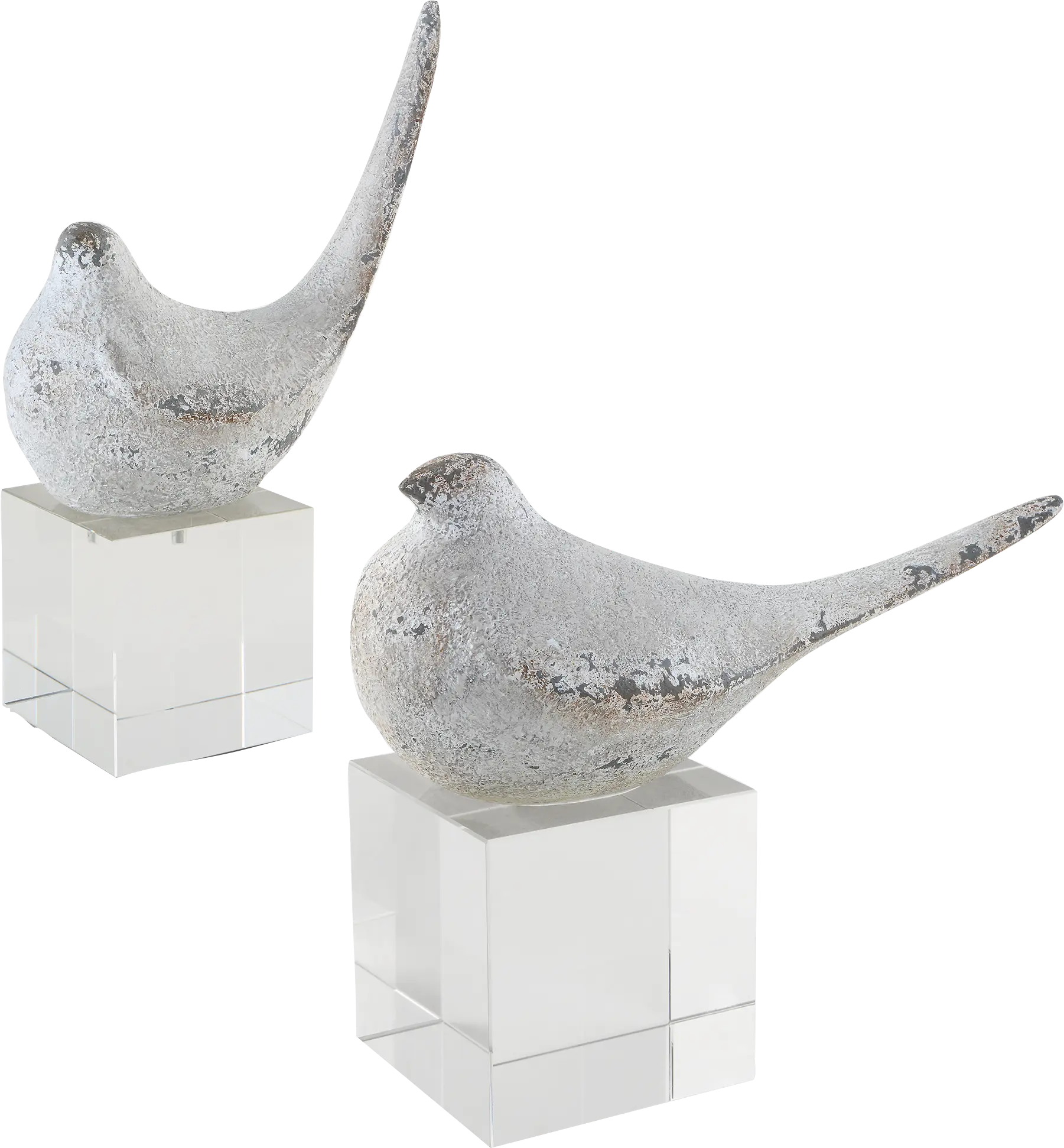 Joshi Nickel Sculptures, Set of 2